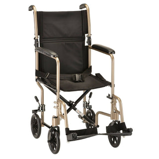 Nova 19 Inch Steel Transport Chair