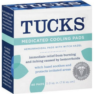 Tucks Hemorrhoidal Pads, Medicated Cooling, With Witch Hazel