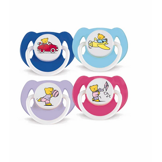 Philips Avent Bear Toddler Silicone Pacifiers 6-18 Months