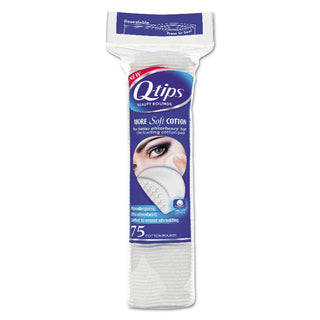 Q Tips Beauty Cotton Rounds - 75ct