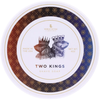 Noble Otter Soap Co. Two Kings Shaving Collection