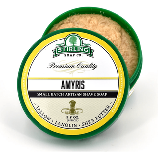 Stirling Soap Co. Amyris Shaving Collection