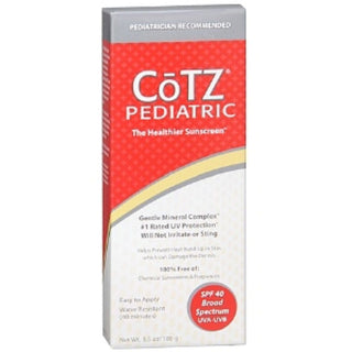 Cotz Pediatric Sunscreen SPF 40 3.5 Oz