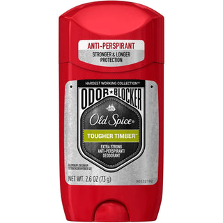 Old Spice Hardest Working Collection Anti-Perspirant/Deodorant, Extra Strong, Tougher Timber