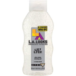 L.A. Looks Hair Gel, Alcohol Free, Wet Look 20 Oz