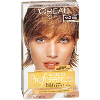 Superior Preference L'oreal Paris 6½g Lightest Golden Brown Warmer Level 3 Permanent Fade-Defying Color + Shine System