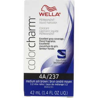 Wella Color Charm Permanent Liquid - 4A/237 Medium Ash Brown