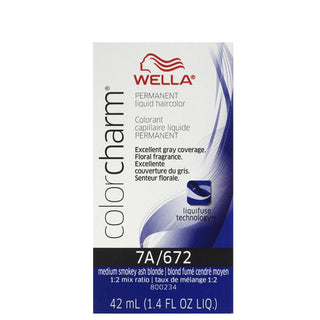 Wella Color Charm Permanent Liquid Haircolor 7A/672 1.4 Oz