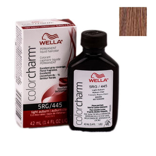 Wella Hair Care Color Charm Permanent Liquid - 5RG/445 Light Auburn