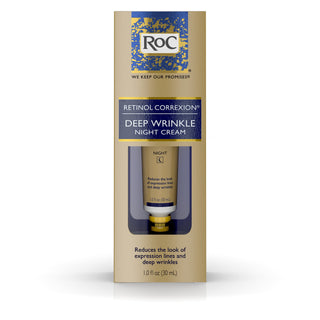 RoC Retinol Correxion Deep Wrinkle Night Cream 1 Oz