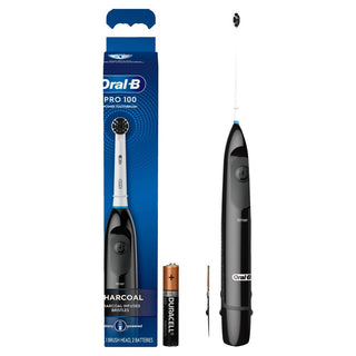 Oral-B Clinical Charcoal Battery Electric Toothbrush, Black