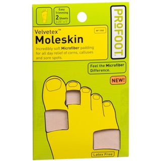 Profoot Velvetex Moleskin 2 Sheets