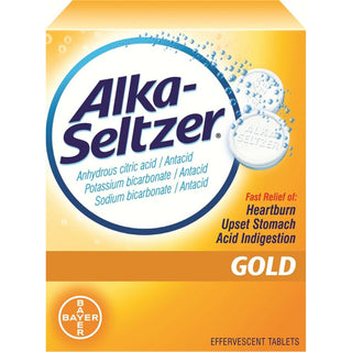 Alka-Seltzer Alka-Sletzer Gold Antacid Effervescent Tablets 36 Ct Box