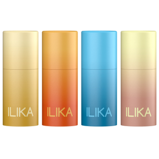 ILIKA 100% Natural Lip Balm - Organic, Plastic-free, Vegan, Cruelty-Free, Vitamin E, COSMOS Organic & PETA Certified Vegan, 4-Pack Unscented, All-Day Moisture, 0.15 oz each