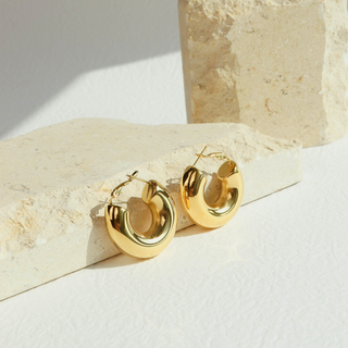 VIRGINIE MOULIN GOLD EARRINGS