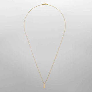 Linéaire Minimal Pendant Necklace