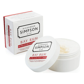 Alexander Simpson Bay Rum Ultra-glide Shaving Cream 180ml