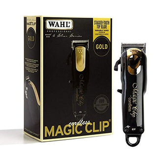 Wahl Professional Black + Gold Magic Clipper-Cordless