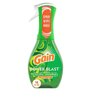 Gain Power Blast Ultra Clean + Aroma Boost Original Scent Dish Spray 16 Fl Oz
