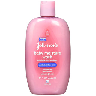 Johnson's Baby Moisture Care Wash With Lotion, 15 Oz