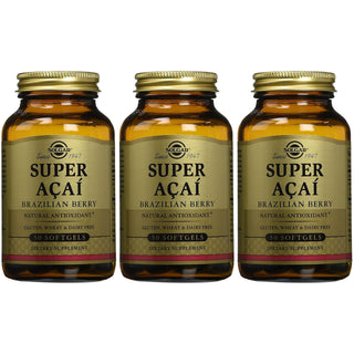 Solgar Super Acai, Brazilian Berry, 50 Softgels