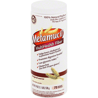 Metamucil Fiber, MultiHealth, Powder, Original Coarse