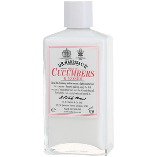 D. R. Harris & Co Milk of Cucumber & Roses Glass Bottle 100ml