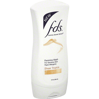 fds Feminine Wash, For Sensitive Skin, Sheer Tropics 13 Oz