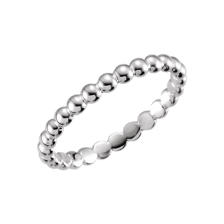 Perle Dorée  Beaded Stackable Ring