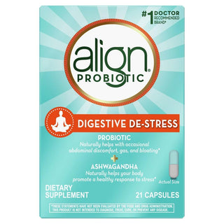 Align Digestive De-Stress Probiotic + Ashwagandha Capsules