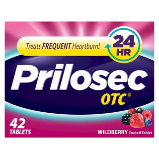 Prilosec OTC Acid Reducer, 20 Mg, Coated Tablets, Wildberry Flavor