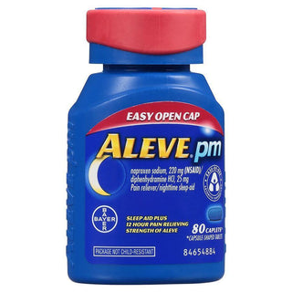 Aleve PM Pain Reliever/Nighttime Sleep Aid Caplets