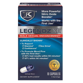 TK Supplements Legendz XL Male Sexual Enhancement - 10ct