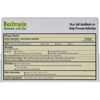 Bacitracin Zinc Ointment 1 Oz.