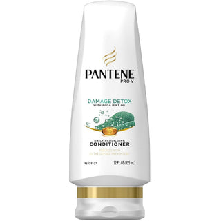 Pantene Pro V Damage Detox Scalp Care Conditioner, 12 Fl Oz