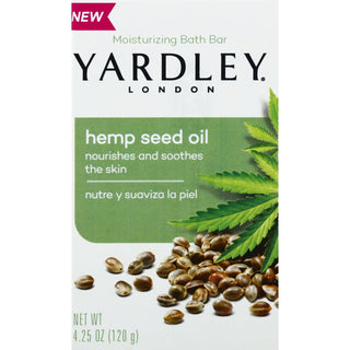 Yardley Bar Soap Hemp Seed Oil 4.00oz