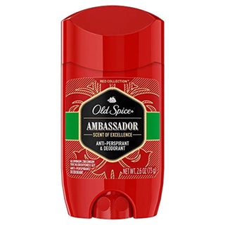 Old Spice Red Collection Ambassador Invisible Solid Antiperspirant And Deodorant - 2.6oz