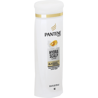 Pantene Shampoo & Conditioner, 2 In 1, Dandruff, Hydra Scalp Care 12.6 Oz