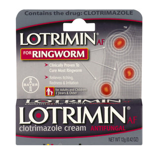 Lotrimin AF Antifungal For Ringworm Clotrimazole Cream 0.42 Oz