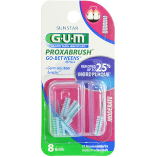 GUM Proxabrush, Go-Betweens Refills, Moderate