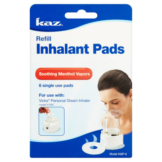 Kaz Aromatic Inhalant Pads