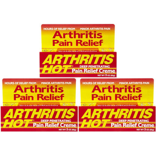Arthritis Hot Deep Penetrating Pain Relief Creme - 3 Oz