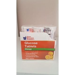 Trividia Health Good Neighbor Pharmacy Glucose Orange Tablets 6x10ct