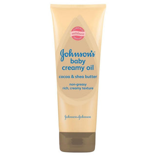 Johnson's Baby Creamy Oil, Cocoa & Shea Butter 8 Oz