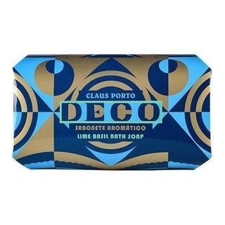 Claus Porto Deco Lime Basil Large Soap 12.3 Oz