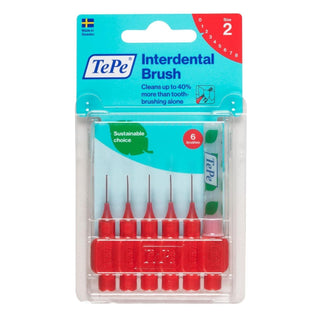 Tepe 6 Interdental Brushes - Size: Size 2