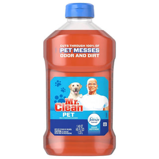 Mr. Clean Multi Surface Cleaner, With Febreze, Odor Defense, Pet 45 Fl Oz