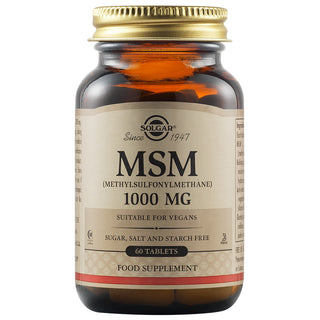 Solgar MSM 1000 Mg 60 Tablets
