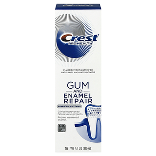 Crest Toothpaste, Fluoride, Advanced Whitening, Enamel Repair And Gum 4.1 Oz