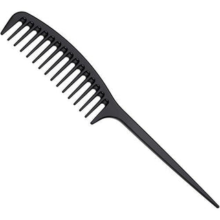 Janeke Fashion Comb Black - 2 Oz